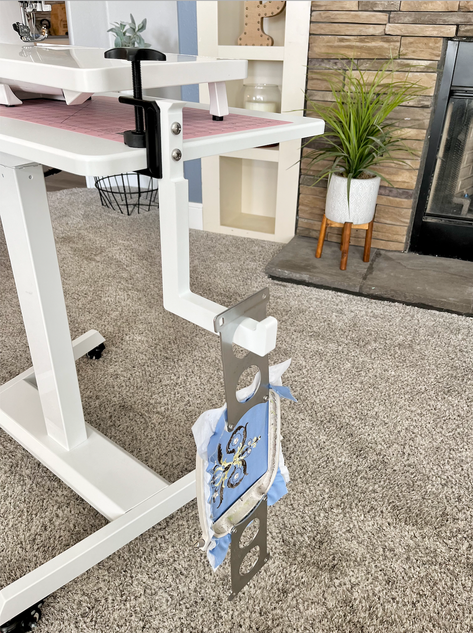 ali sairiページ２台分 Stay Perfect All Position Two Tier Electric Lift Sewing